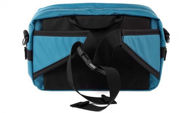 The LGD in Logic. Back view, showing the hide-away padded hip belt.